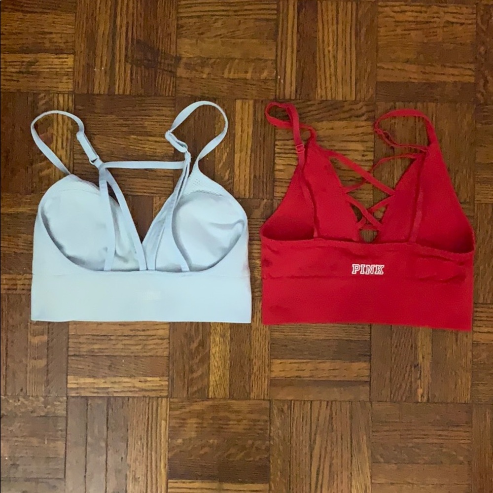 Victoria’s Secret Pink strappy bralette sets sz XS